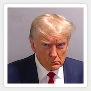 Donald Trump Mugshot Sticker